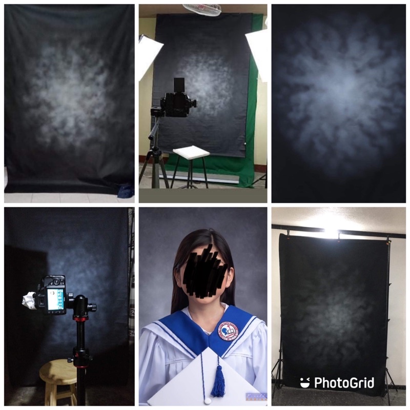 gray graduation backdrop/studio backdrop | Shopee Philippines