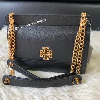 tory burch britten flap shoulder bag