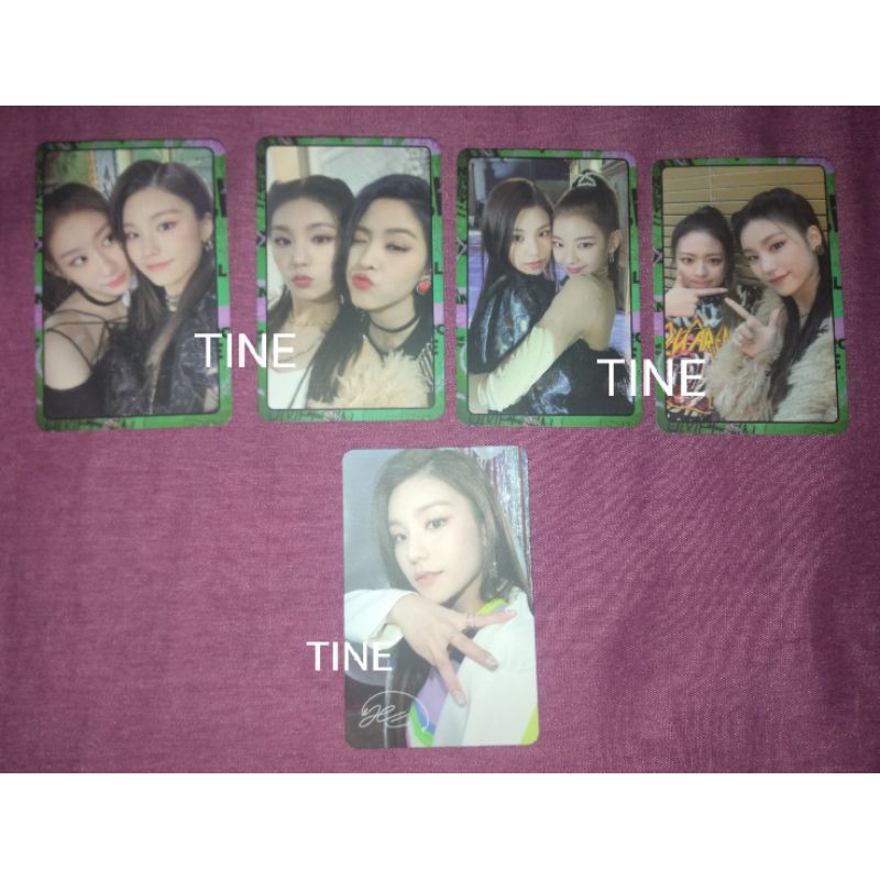 Itzy Itz Me Official Photocards Yeji Solo Unit On Hand Shopee Philippines