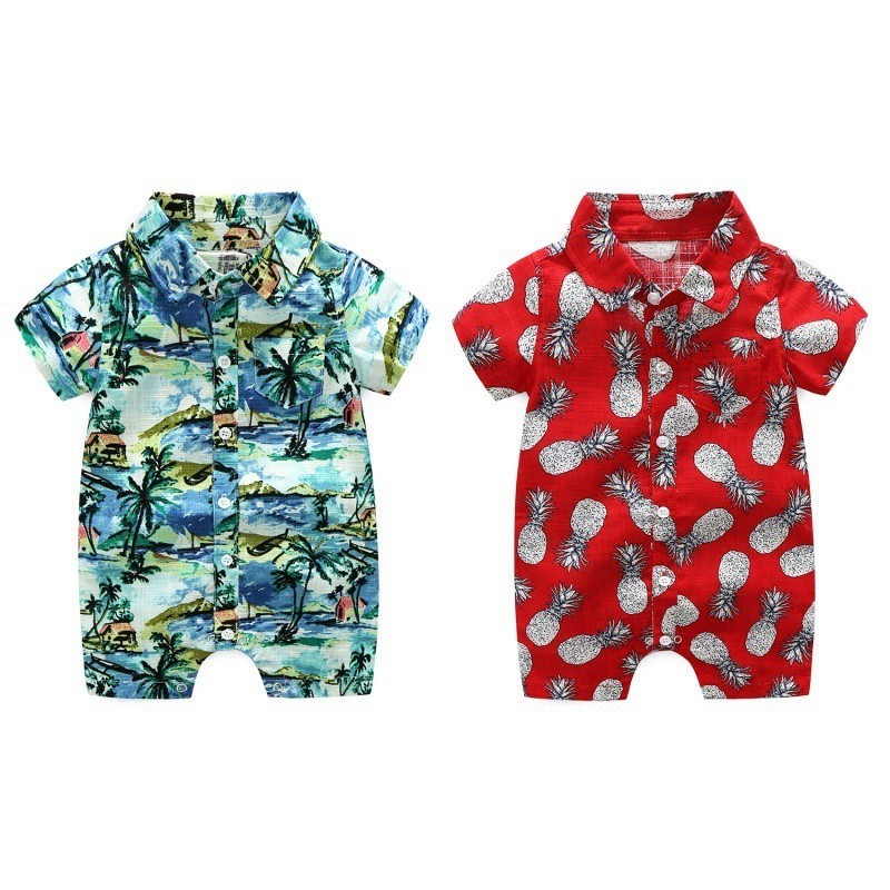 baby boy hawaiian outfit