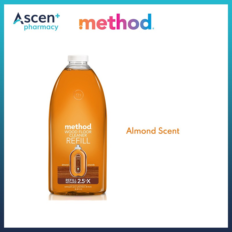 METHOD Wood Floor Cleaner Refill (Almond Scent) [2L] Shopee Philippines