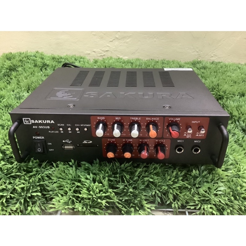 SAKURA AV993UB Karaoke/Surround Amplifier Shopee Philippines