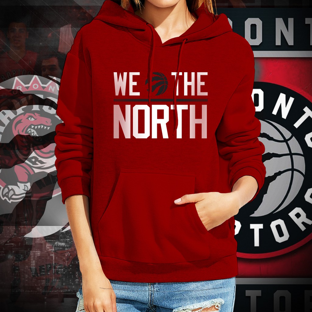 we the north red hoodie