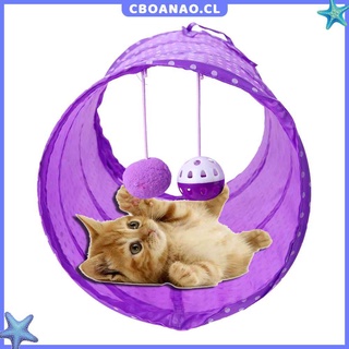 ♚PrincessDiarys♚Pet Cat Tunnel Tubes Collapsible Crinkle Kitten Rabbit Play Funny Tunnels♥
