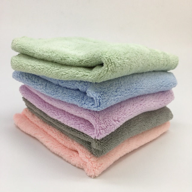 Absorbent Fleece Towel 11x11in. (5pcs) Shopee Philippines