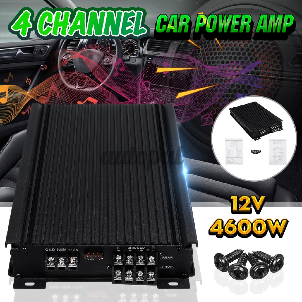 4 channel subwoofer amp
