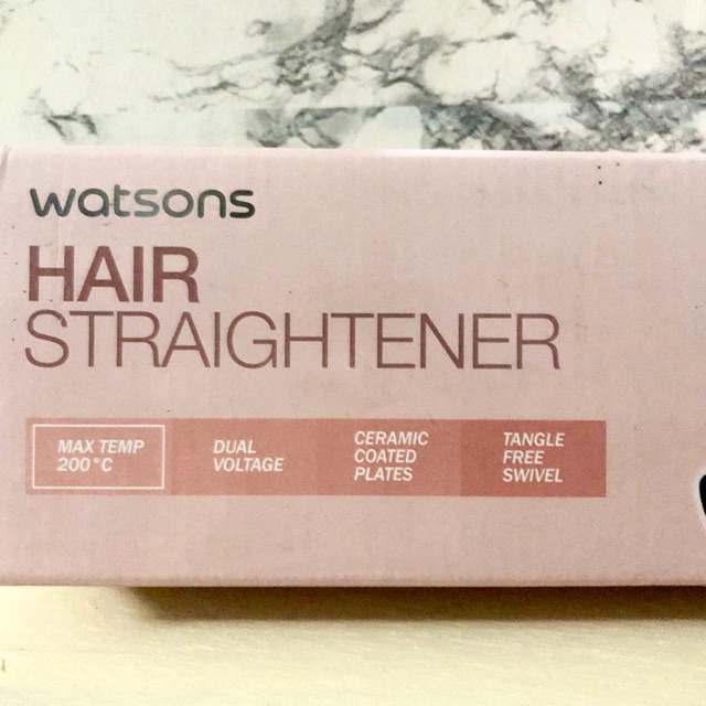 watson's mini hair straightener