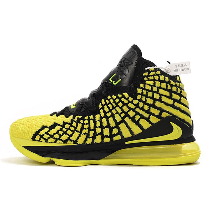 black and yellow basketball shoes