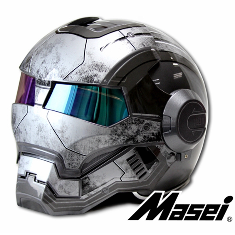 iron man motorbike helmet