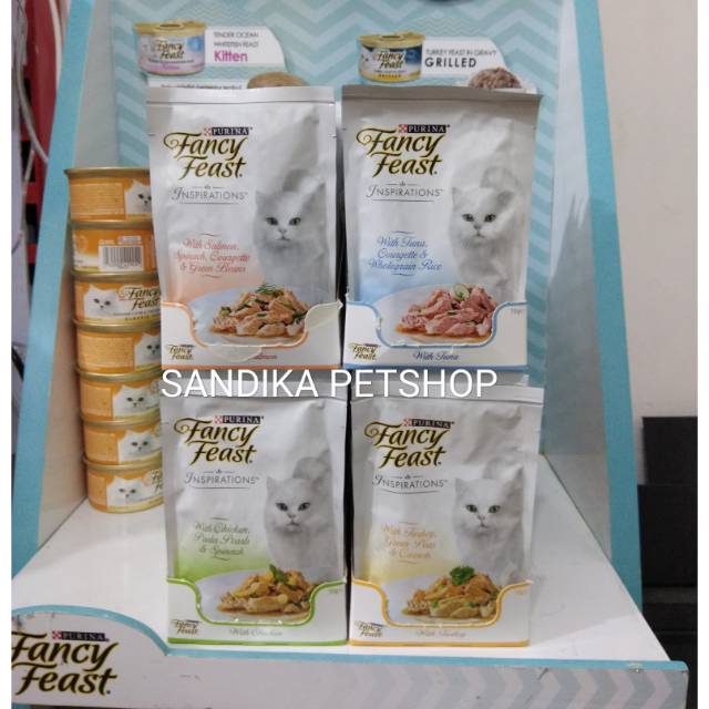 Fancy Feast Cat Food Sachet 70 Grams All Varians | Shopee Philippines