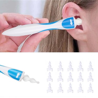 Ear Cleaner Ear Spoon Soft Spiral For Ears Cares Health Tools Cleaner Ear Wax Removal Tool 16 Pcs