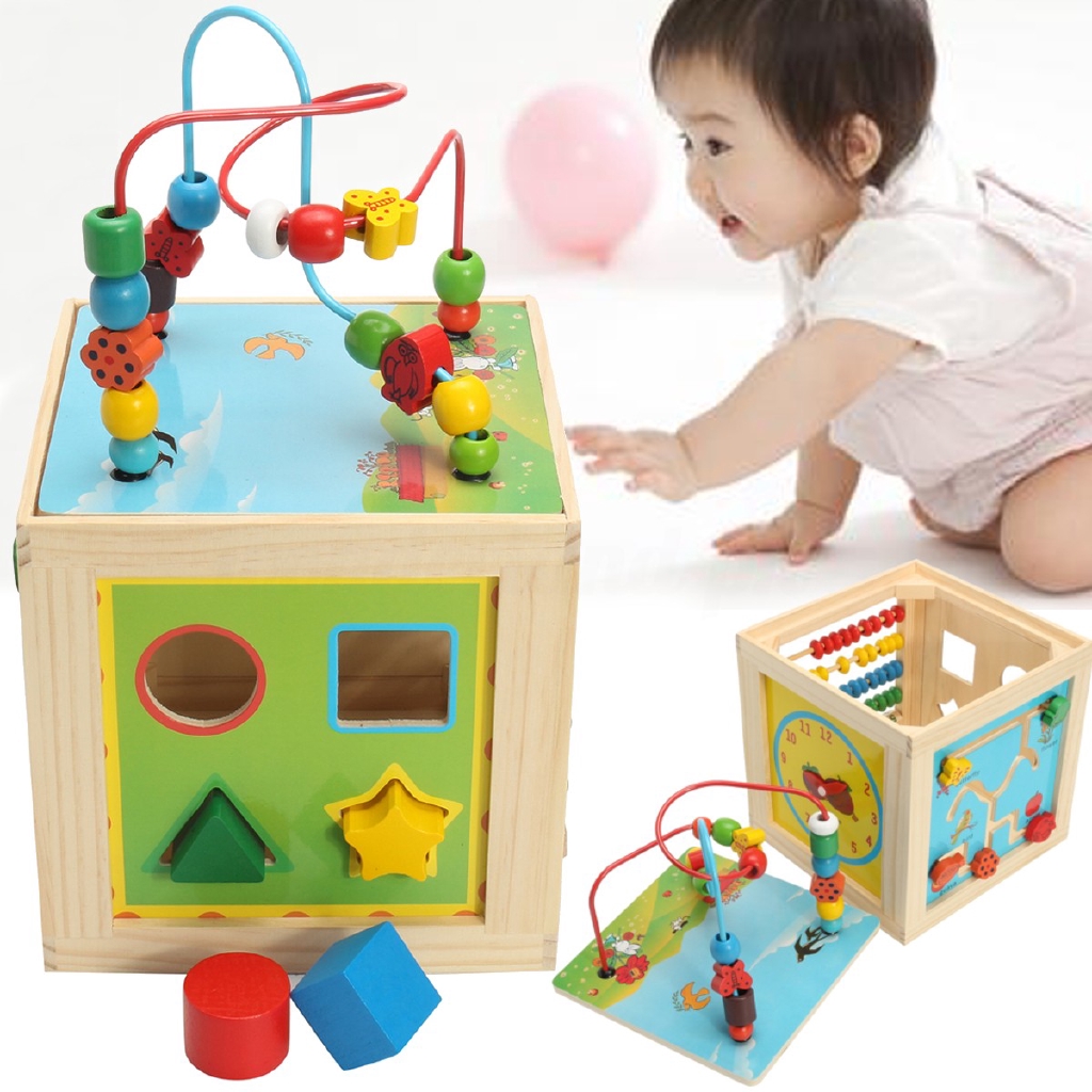 baby activity cube plastic