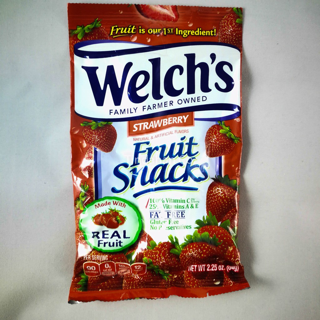 WELCH'S FRUIT SNACKS (STRAWBERRY). IMPORTED FROM USA. | Shopee Philippines