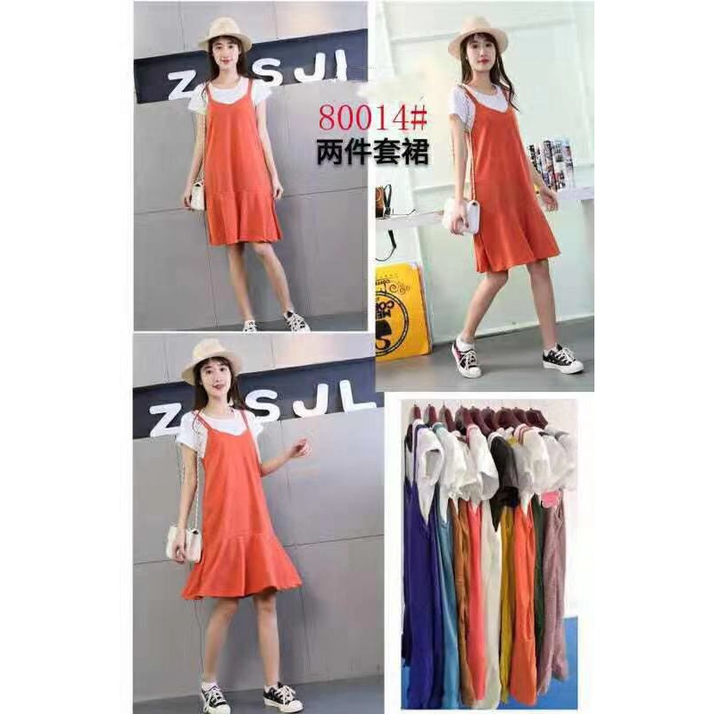 dress with inner top