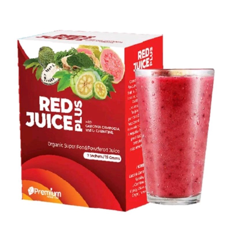 Red Juice Herbal Drink Organic Super Food Powdered Juice (7 Sachets