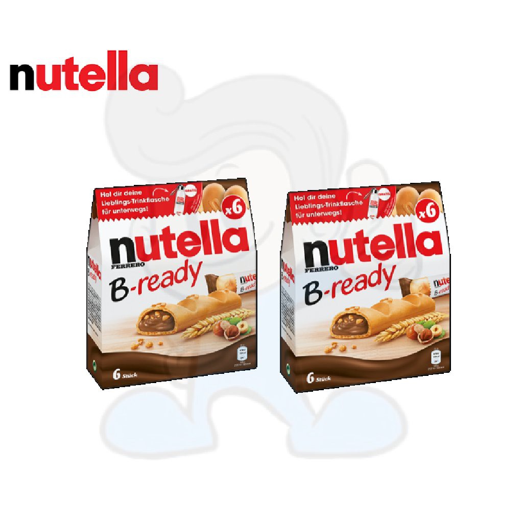 Nutella B Ready 6 X 22g Pack Of 2 Shopee Philippines