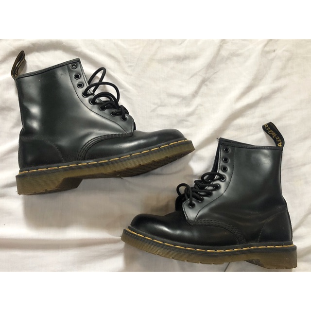 dr martens 1460 smooth black size 6