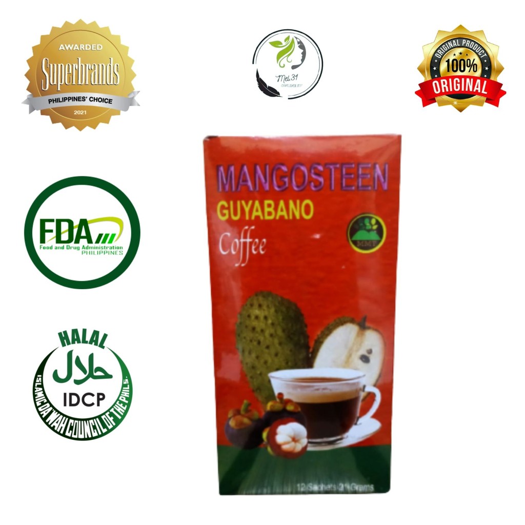 Original Mangosteen Guyabano Coffee (12sachets) Shopee Philippines