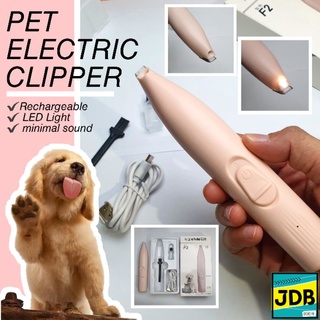 Electric Pet Clipper Paw Shaver Rechargeable fur trimmer grooming tools