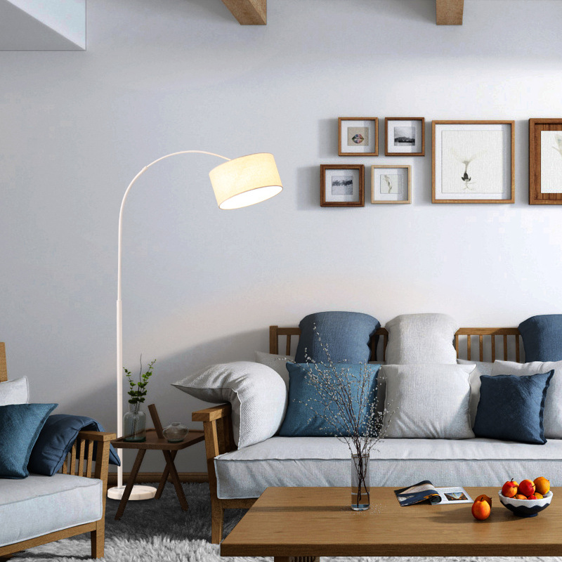 Nordic Floor Lamp Living Room, Modern Living Room Lampshades