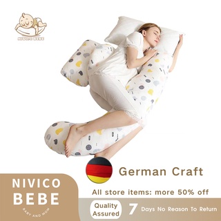 NIVICO BEBE U shape maternity pillow Dismantled Pregnant Protection pillow Contains pillow core