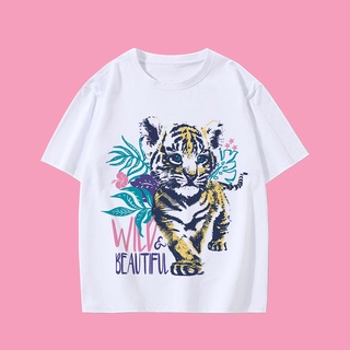 2022 New Summer Top Baby Clothes Tshirt For Kids Boy Girl Tops Animal Print Short-Sleeved T-Shirt For 1-10 Years Old #5