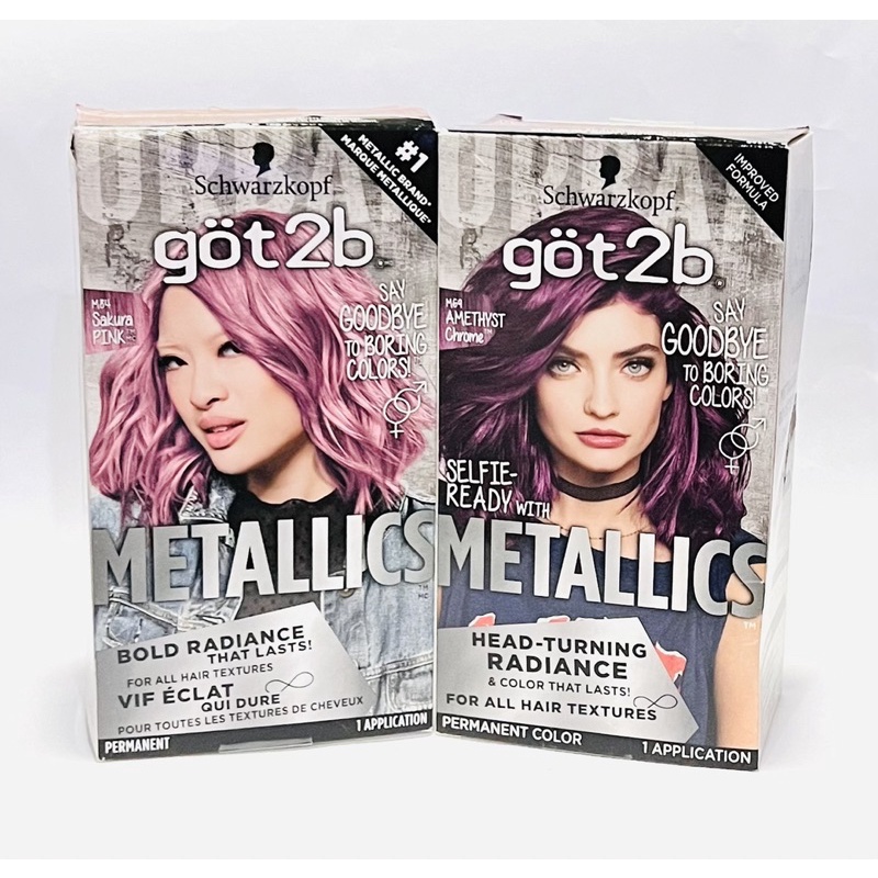 Got2b Metallics Permanent Hair Color Shopee Philippines