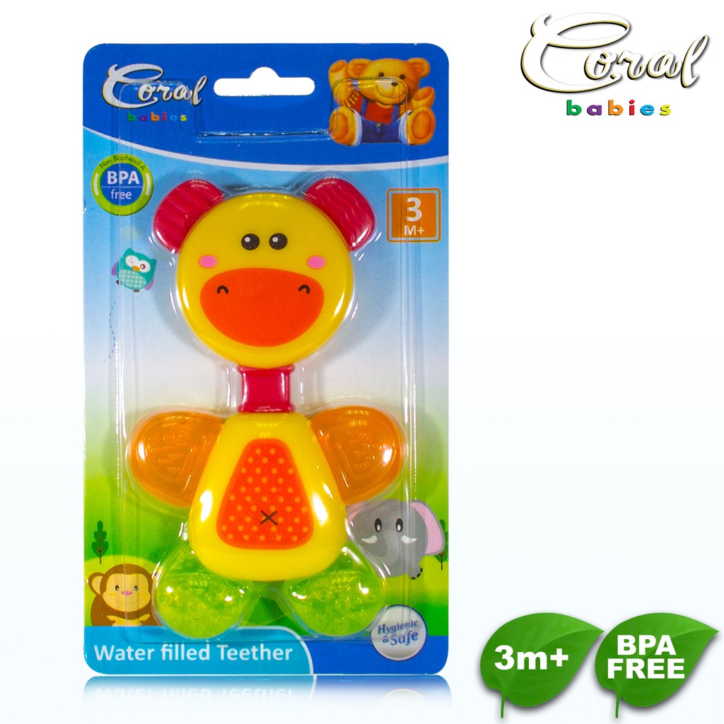 water filled teether safe