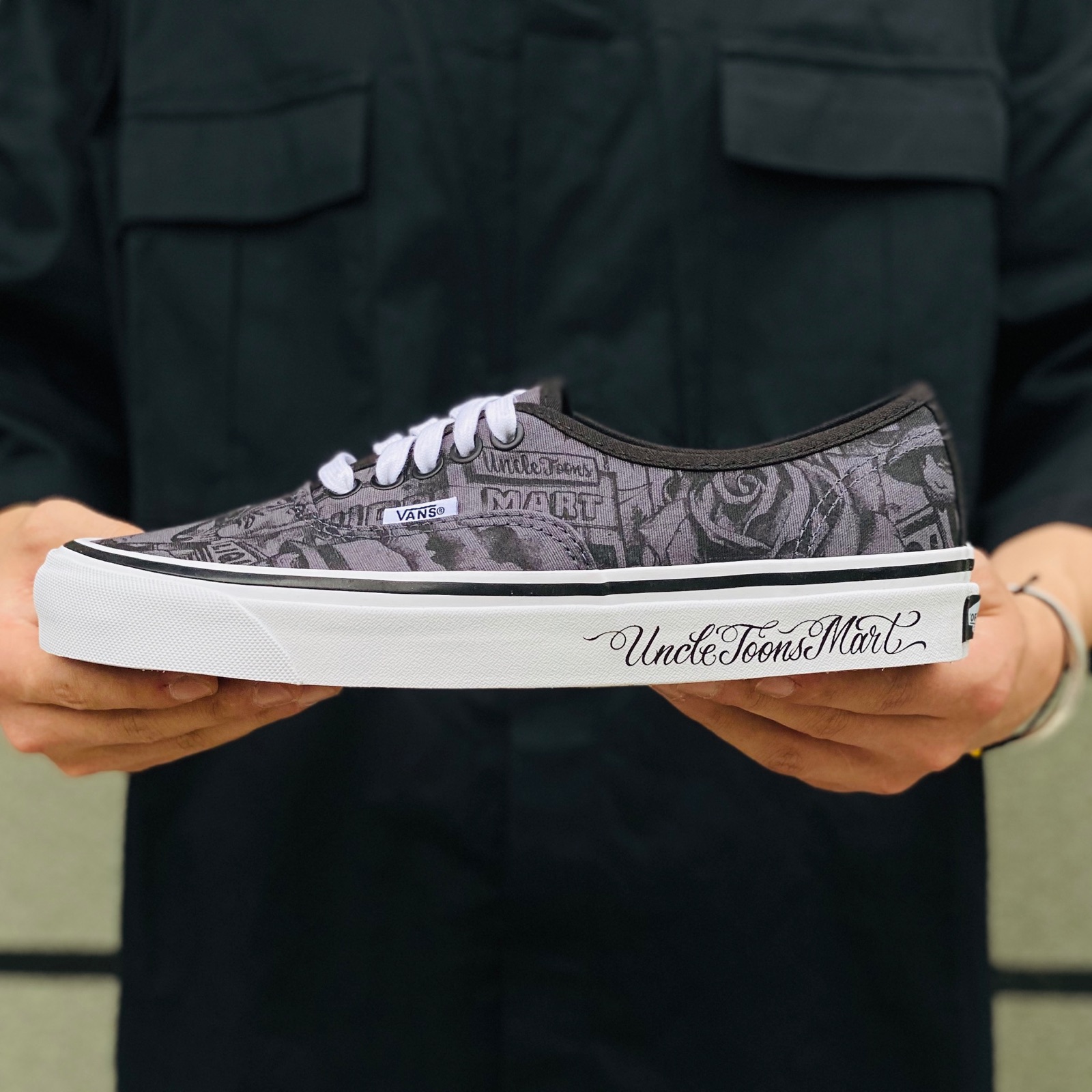 vans x uncle toons mart by neighborhood