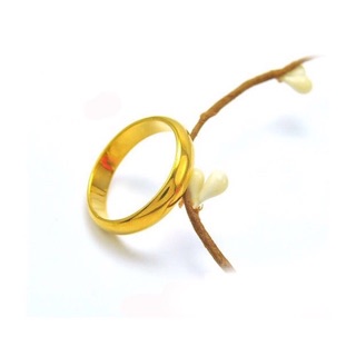 Couple ring stainless gold wedding jewelry(1 pcs) #5