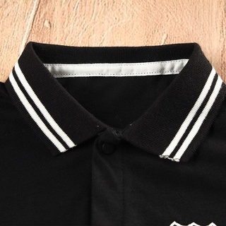 Toddle boy Romper Clothes Baby Summer Gentleman Korean Fashion Cotton Short Sleeves Jumpsuit Boys Polo Jumper Onesie #4