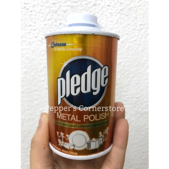 Pledge Metal Polish 150mL Shopee Philippines
