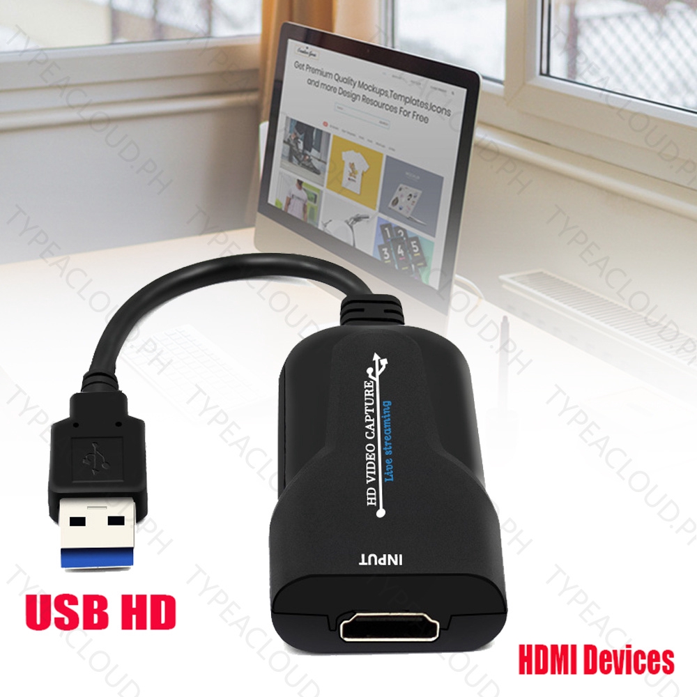 Cod Mini Video Capture Card Usb 2 0 Hdmi Video Capture Grabber Telefoon Game Hd Camera Capture Opname Doos Pc Live Streaming Literaryy Shopee Philippines