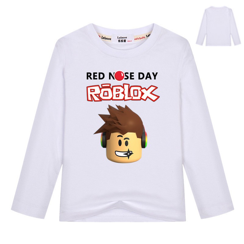 Roblox Red Nose Day 2017 Comic Relief Mens Short Sleeve T Shirt Boys Top Tee Boys Shirts 2 16 Years - stud shirt roblox