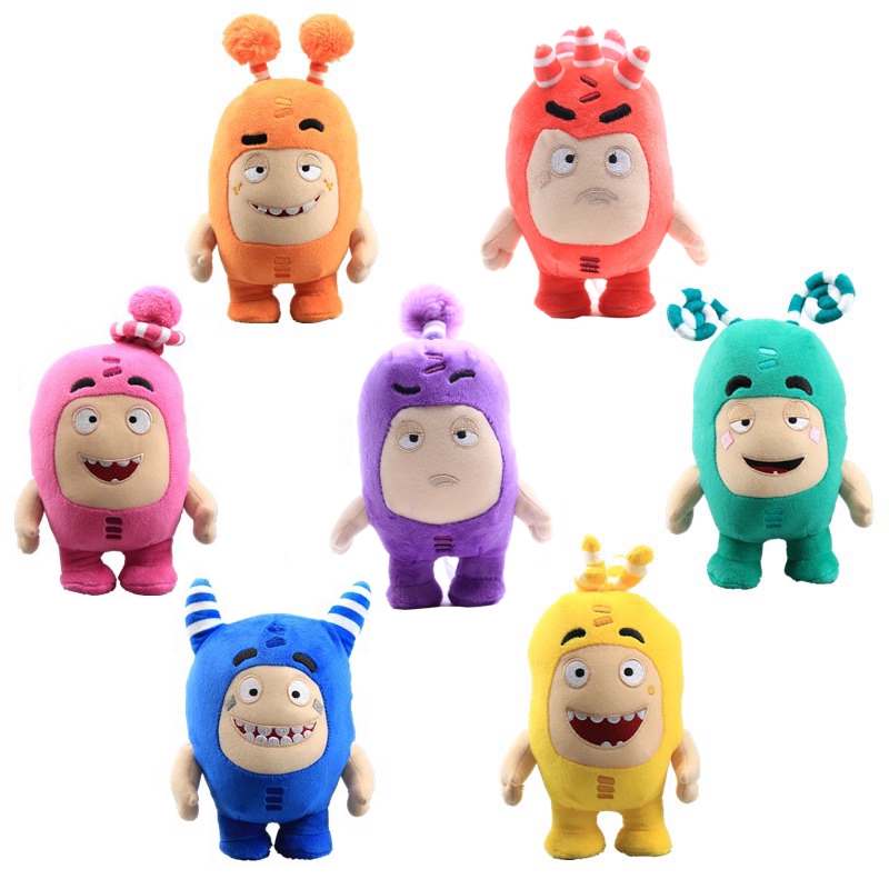 oddbods talking plush