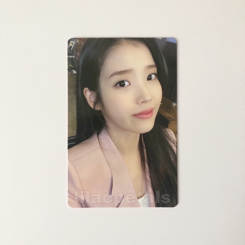 IU Lilac Photobook Undisclosed Selfie Photocard | Shopee Philippines