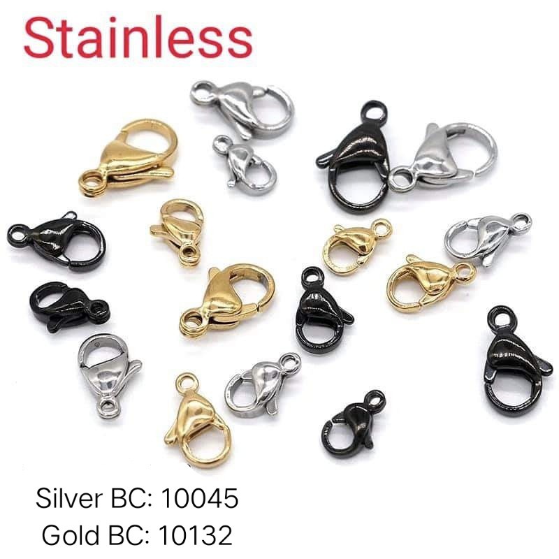 Stainless Lobster lock 10s Gold lobster lock Claw lock BC10045 Shopee Philippines