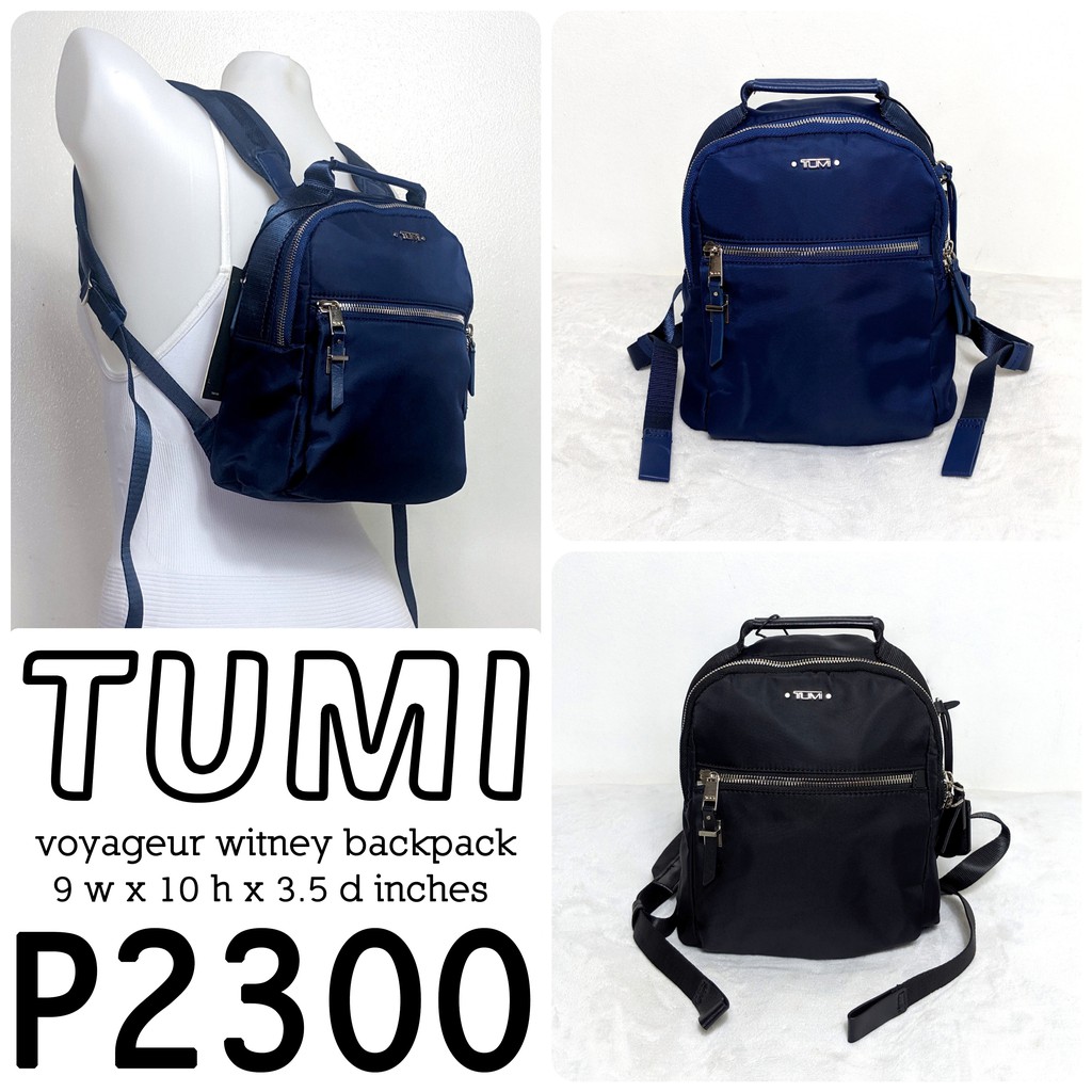 tumi mini backpack