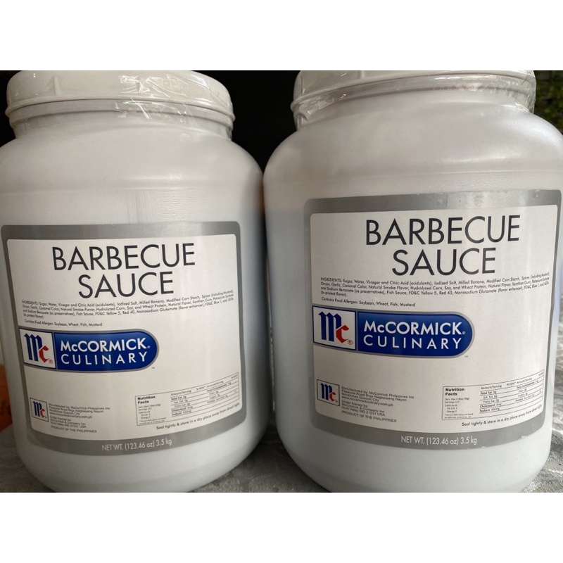 McCormick Barbecue Sauce 3.5kgs Fast Shipping Shopee Philippines