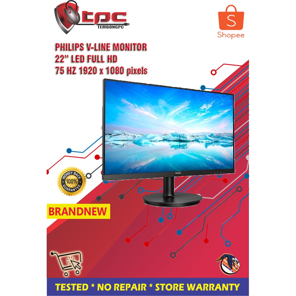 philips-v-line-frameless-22-led-monitor-shopee-philippines