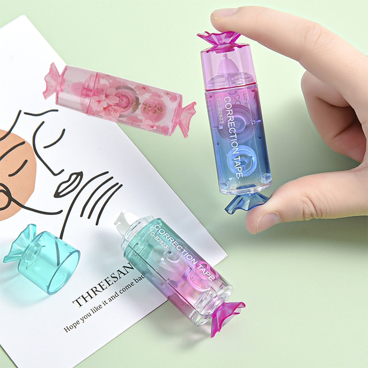 Cute Eraser Pen, Super cute CandyShaped Eraser Tape 5m x 5m Shopee