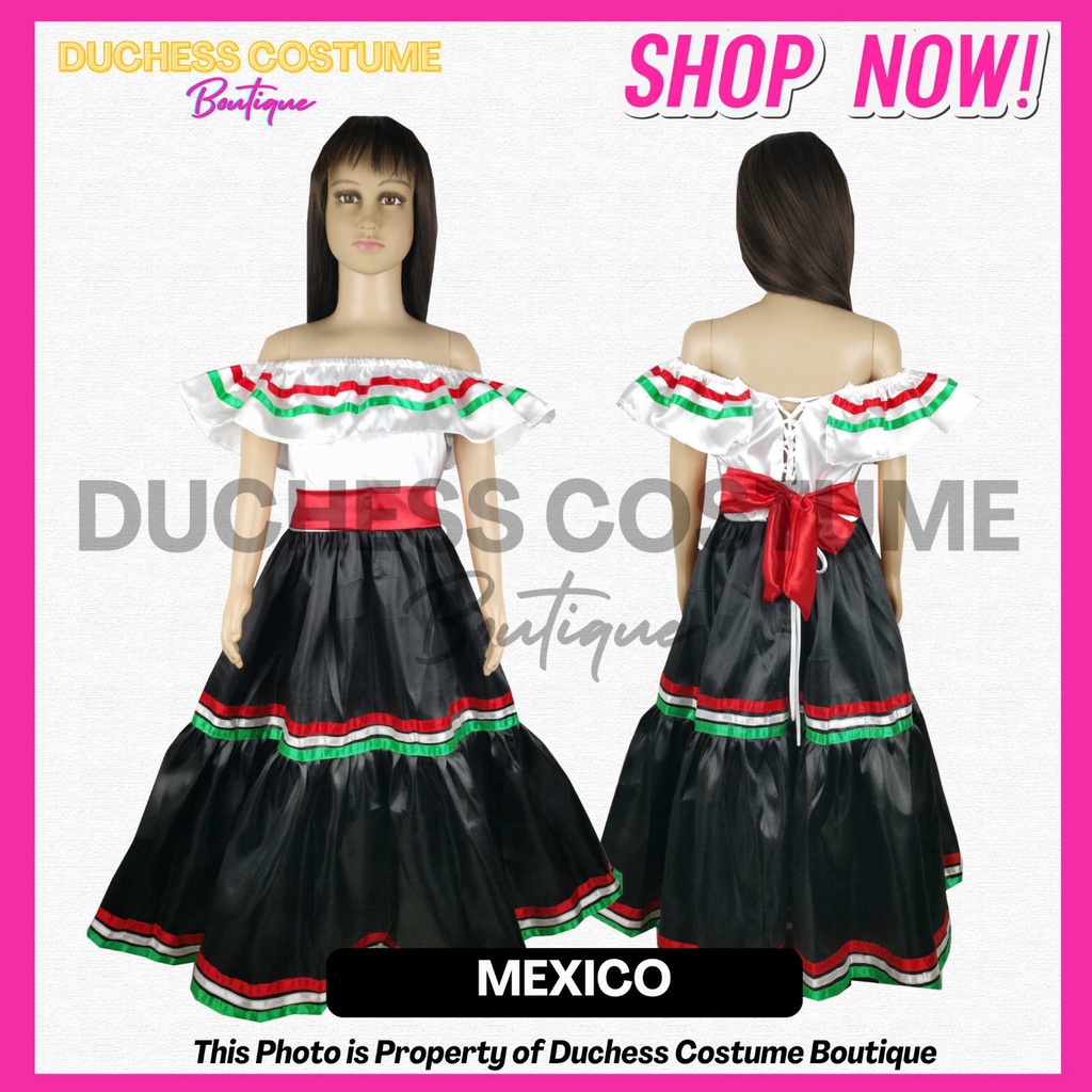 Woman Mexico Spanish Costume Mexican Costume Global Costume Themes ...