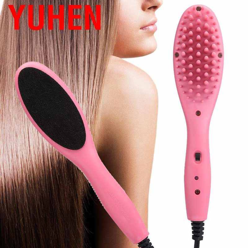 pink hair comb