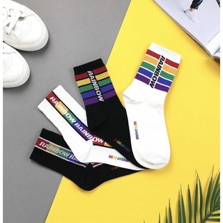 Korean Socks - Rainbow Pride Socks - Iconic Socks