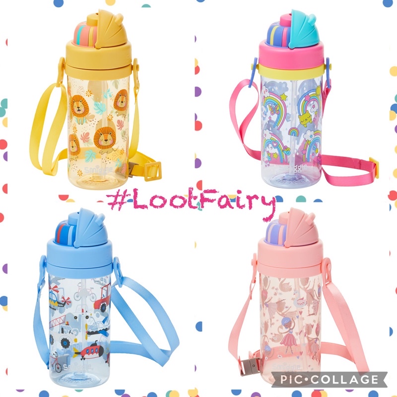 Smiggle Teeny Tiny Drink Bottles with Strap | Shopee Philippines