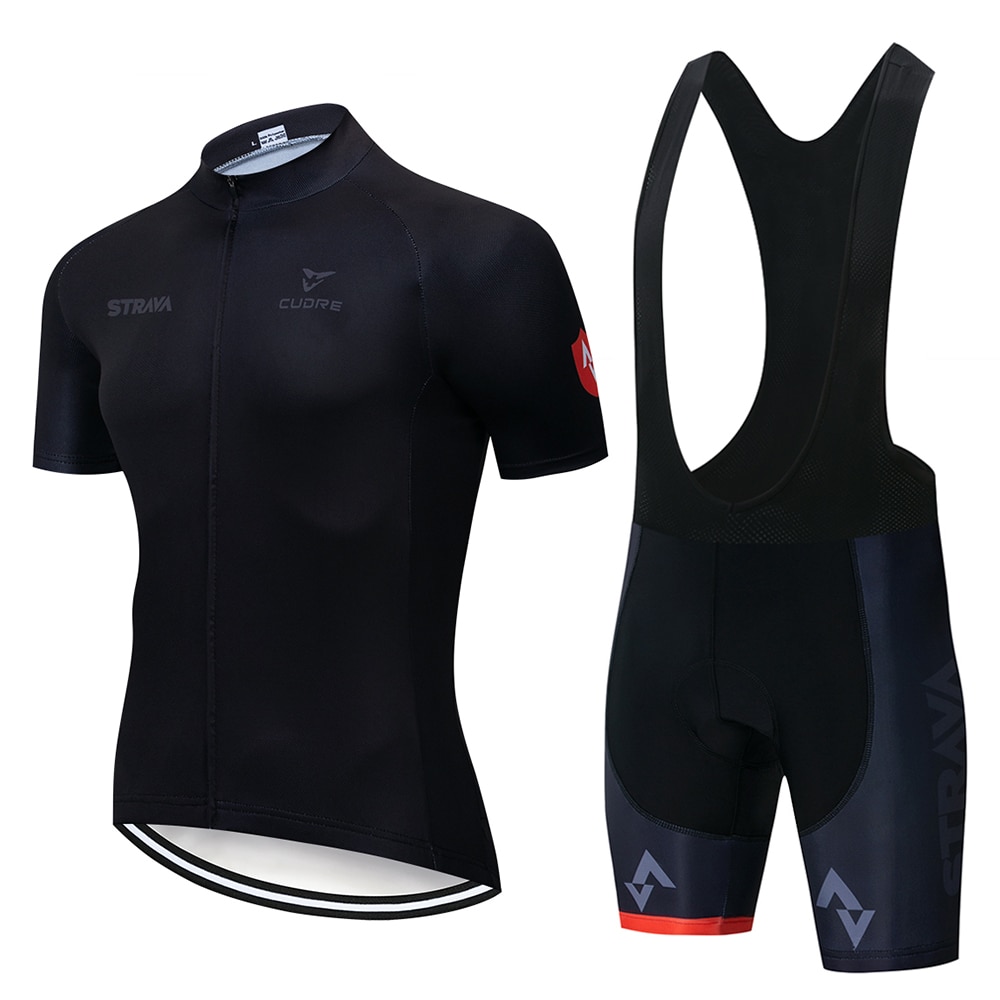 Strava New Cycling Jersey for Men Short Sleeve Set Maillot Ropa Ciclismo  Uniformes Quick-dry Bike Clothing MTB Cycle Clothes | Shopee Philippines