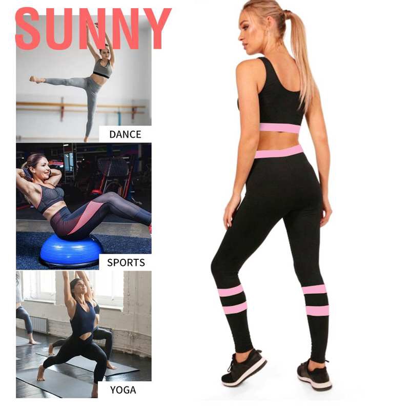 yoga pants and sports bra set