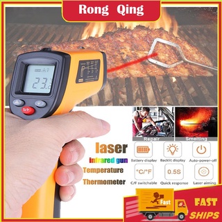GM320 Digital Infrared Thermometer Food Cooking temperature  Non-contact Laser Temperature Meter LCD Industrial  Surface Measurement thermometer Pyrometer Thermal imager #1
