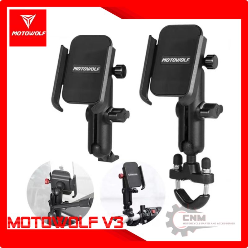 New! ORIGINAL MOTOWOLF CP HOLDER V3 | Shopee Philippines