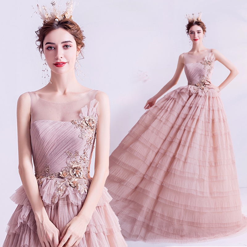floral debut gown